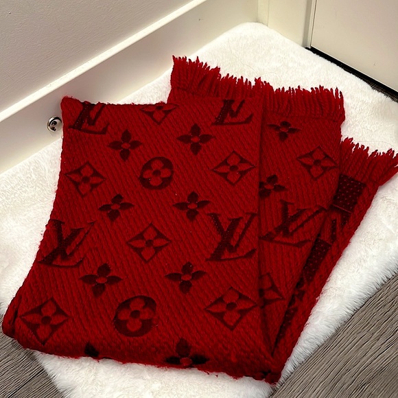 100% authentic Louis Vuitton logomania scarf - Picture 1 of 5